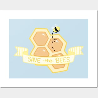 Save the Bees! Posters and Art